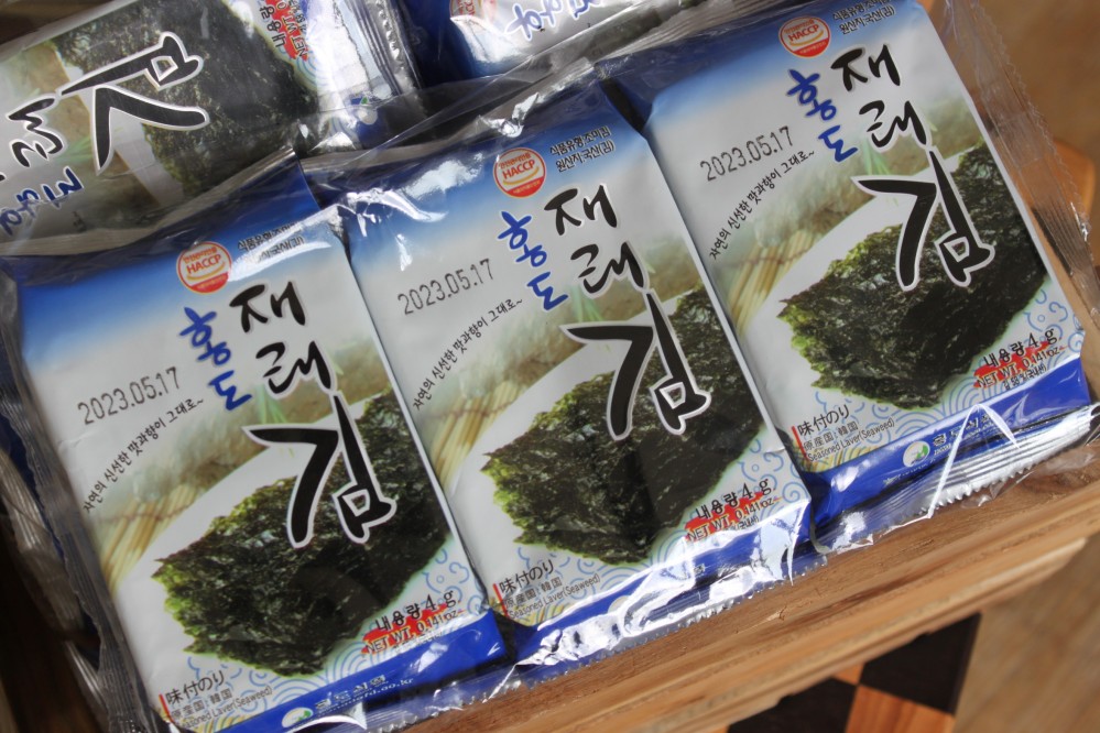 홍도재래김(3단도시락 4g X 12PX10봉 120개입)